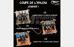 Résultat Coupe de l’Anjou 08/11