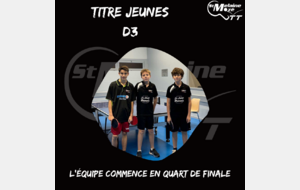 Titres Championnat Jeunes 14/06