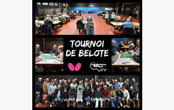 Tournoi de Belote 31/01