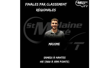 Finales par Classement 26/04